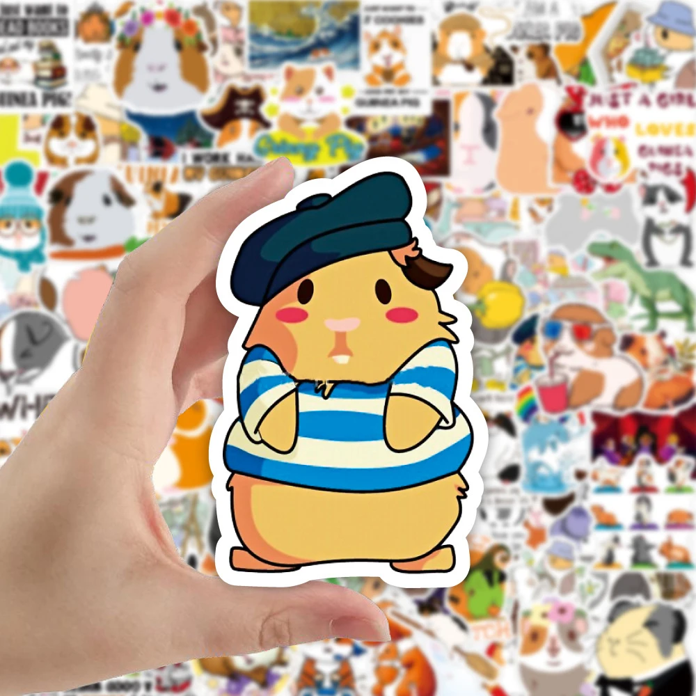 10/30/50/100pcs Kawaii Guinea Pig Cartoon Stickers Cute Kids Decals Toy Phone Skateboard Notebook Funny Animal Graffiti Sticker 10/30/50/100pcs Kawaii Guinea Pig Cartoon Stickers Cute Kids Decals Toy Phone Skateboard Notebook Funny Animal Graffiti Sticker
