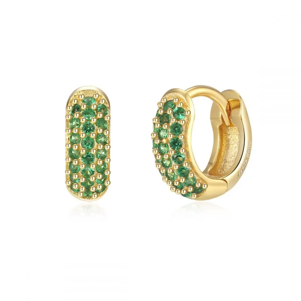 Korean Stainless Steel Round Circle Small Hoop Earrings Women Multicolor Zircon Minimal Punk Cartilage Earring Piercing Jewelry Korean Stainless Steel Round Circle Small Hoop Earrings Women Multicolor Zircon Minimal Punk Cartilage Earring Piercing Jewelry