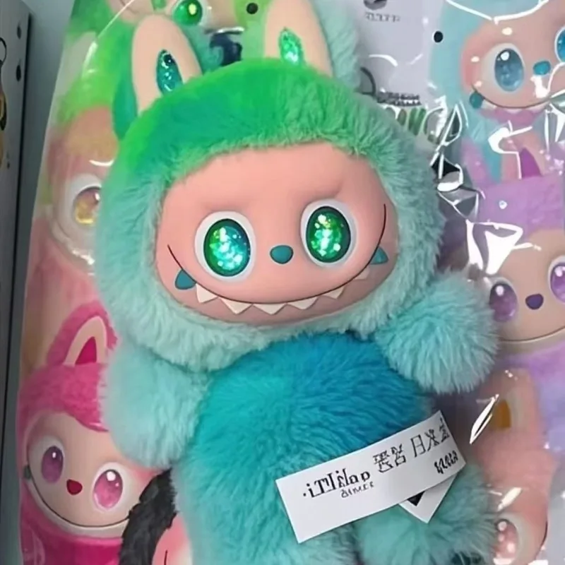 Labubu The Monsters V3 Series Blind Teddy Box, Vinyl Base Toy, Animated Characters, Mysterious Surprise Box, Keychain, Children'