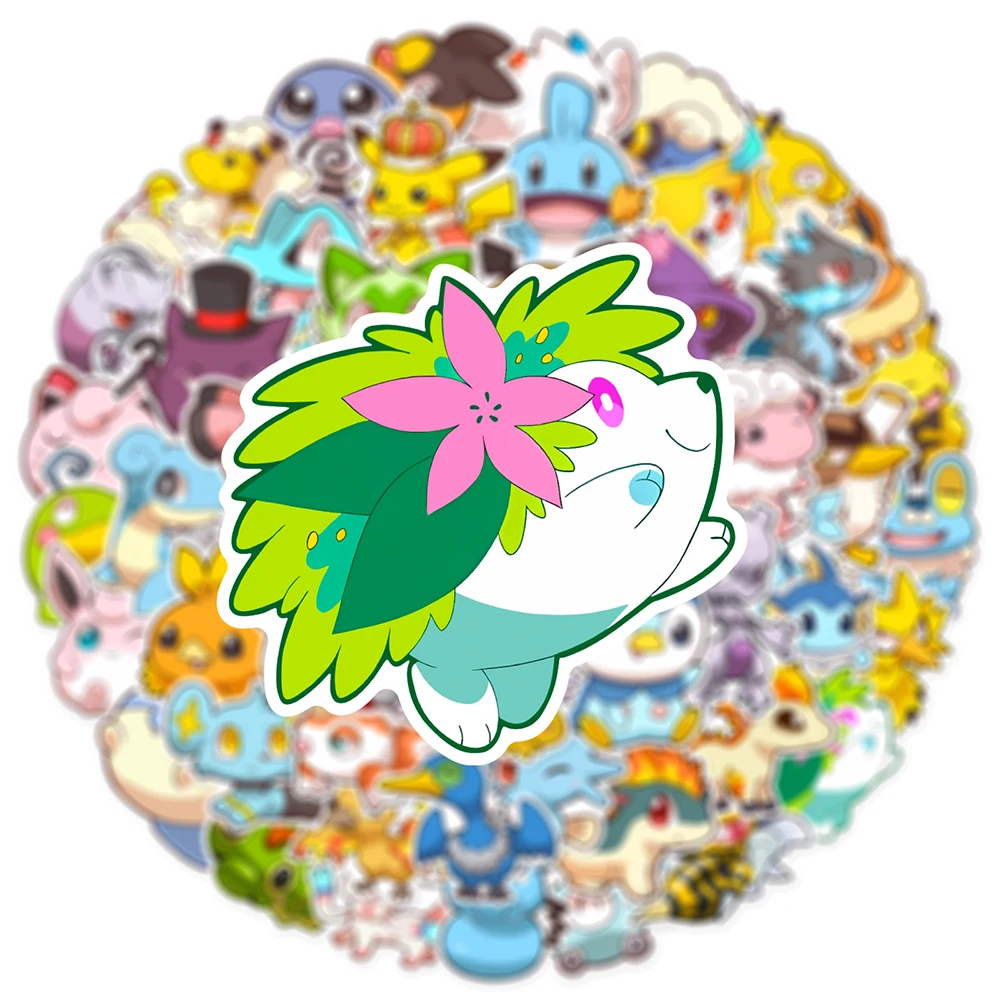 10/30/50PCS Anime Pokemon Cute Stickers Graffiti Decoration DIY Skateboard Phone Fridge Bike Cartoon Decals Fun for Kid Toy Gift 10/30/50PCS Anime Pokemon Cute Stickers Graffiti Decoration DIY Skateboard Phone Fridge Bike Cartoon Decals Fun for Kid Toy Gift