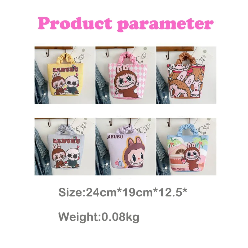New Labubu Fashion Bucket Bag Multi-Style Girls Shoulder Bag Large Capacity Creative Handbag Cotton Filling Cute Holiday Gifts New Labubu Fashion Bucket Bag Multi-Style Girls Shoulder Bag Large Capacity Creative Handbag Cotton Filling Cute Holiday Gifts