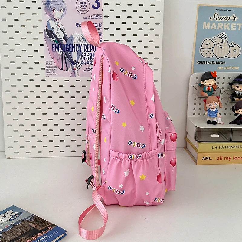 Stitch Cartoon Backpack, Large Capacity Daypack, Lightweight, Durable Nylon Schoolbag for Travel, Daily Commuting and School Stitch Cartoon Backpack, Large Capacity Daypack, Lightweight, Durable Nylon Schoolbag for Travel, Daily Commuting and School