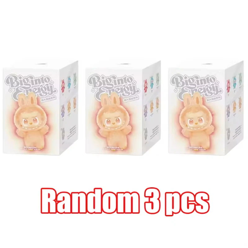 Labubu Monster V3 2 Collection Series Blind Box Teddy Vinyl Toy Animated Character Face Doll Mystery Surprise Keychain Kids Gift