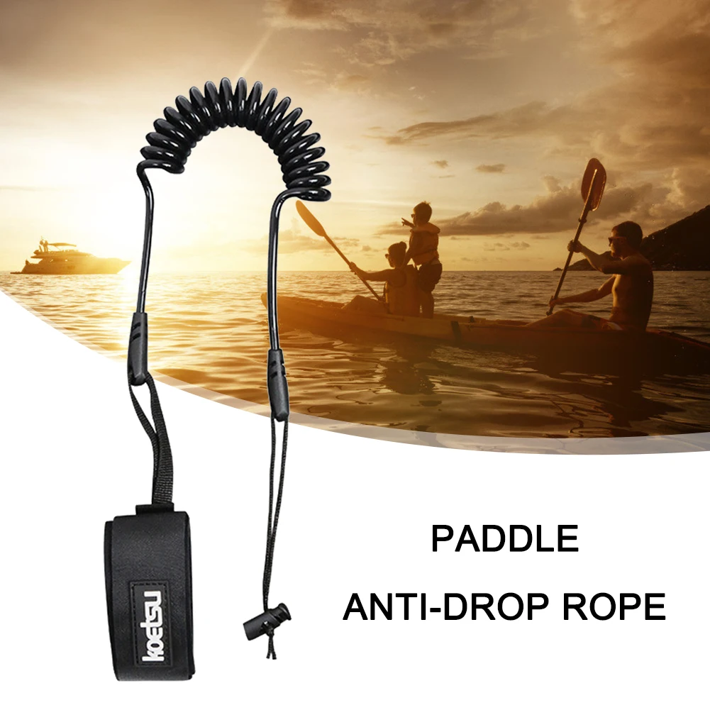 Portable Kayak Surfboard Tied Paddle Rope Black Practical Paddle Board Elastic Rope for Paddleboards Kayaks Accessories Portable Kayak Surfboard Tied Paddle Rope Black Practical Paddle Board Elastic Rope for Paddleboards Kayaks Accessories