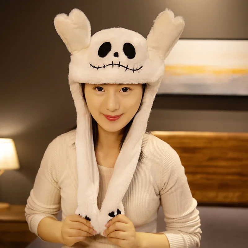 Cartoon Bunny Ear Move Hat Jumping up Toys Rabbit Girls Animal Plush Costume Cosplay Cap Kids Party for Adult Funny Anime Hat Cartoon Bunny Ear Move Hat Jumping up Toys Rabbit Girls Animal Plush Costume Cosplay Cap Kids Party for Adult Funny Anime Hat