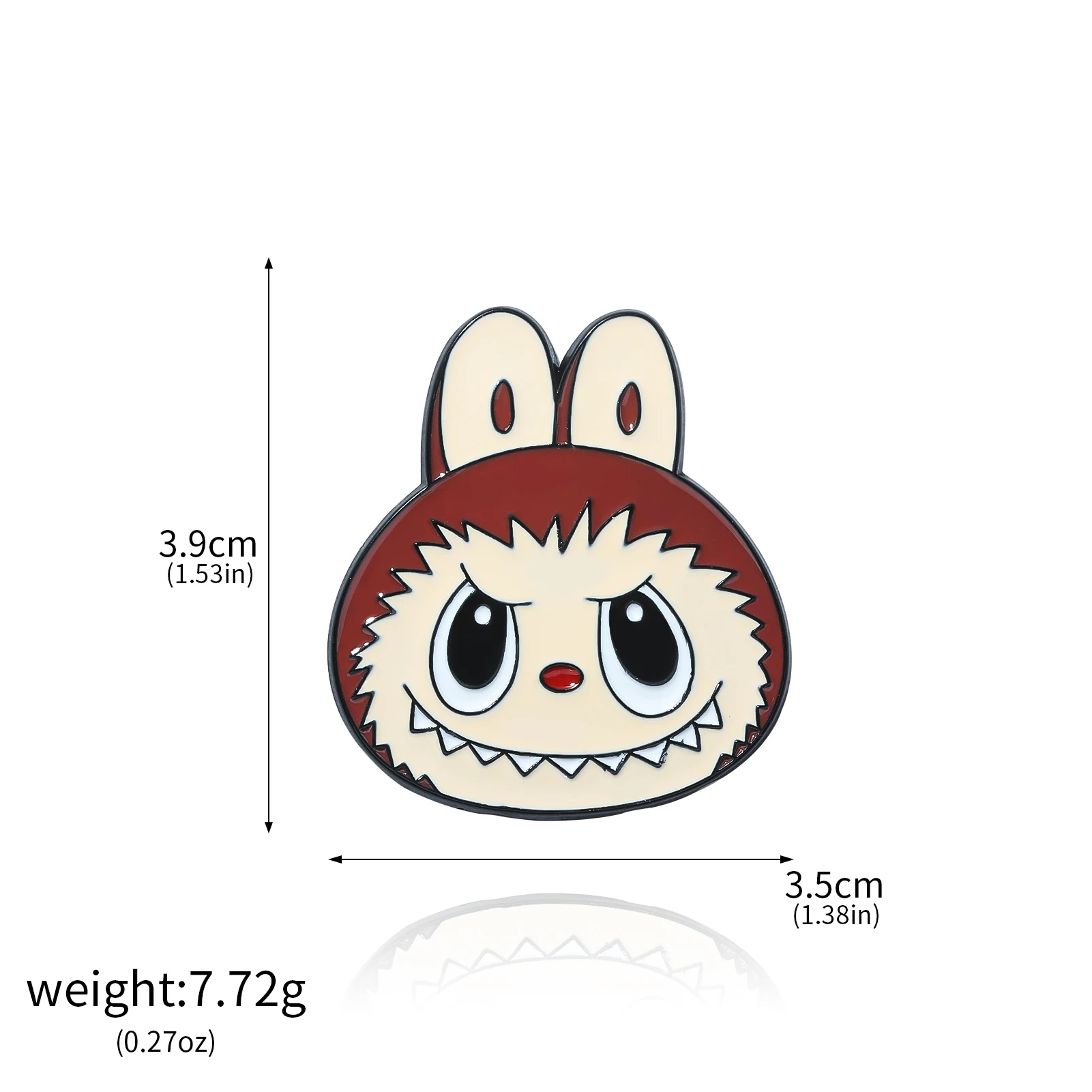 Anime Metal Enamel Labubu Brooch Cartoon Cute Studen Badge Pins Comic Fans Gift Men Women Backpack Jewelry Accessories Anime Metal Enamel Labubu Brooch Cartoon Cute Studen Badge Pins Comic Fans Gift Men Women Backpack Jewelry Accessories