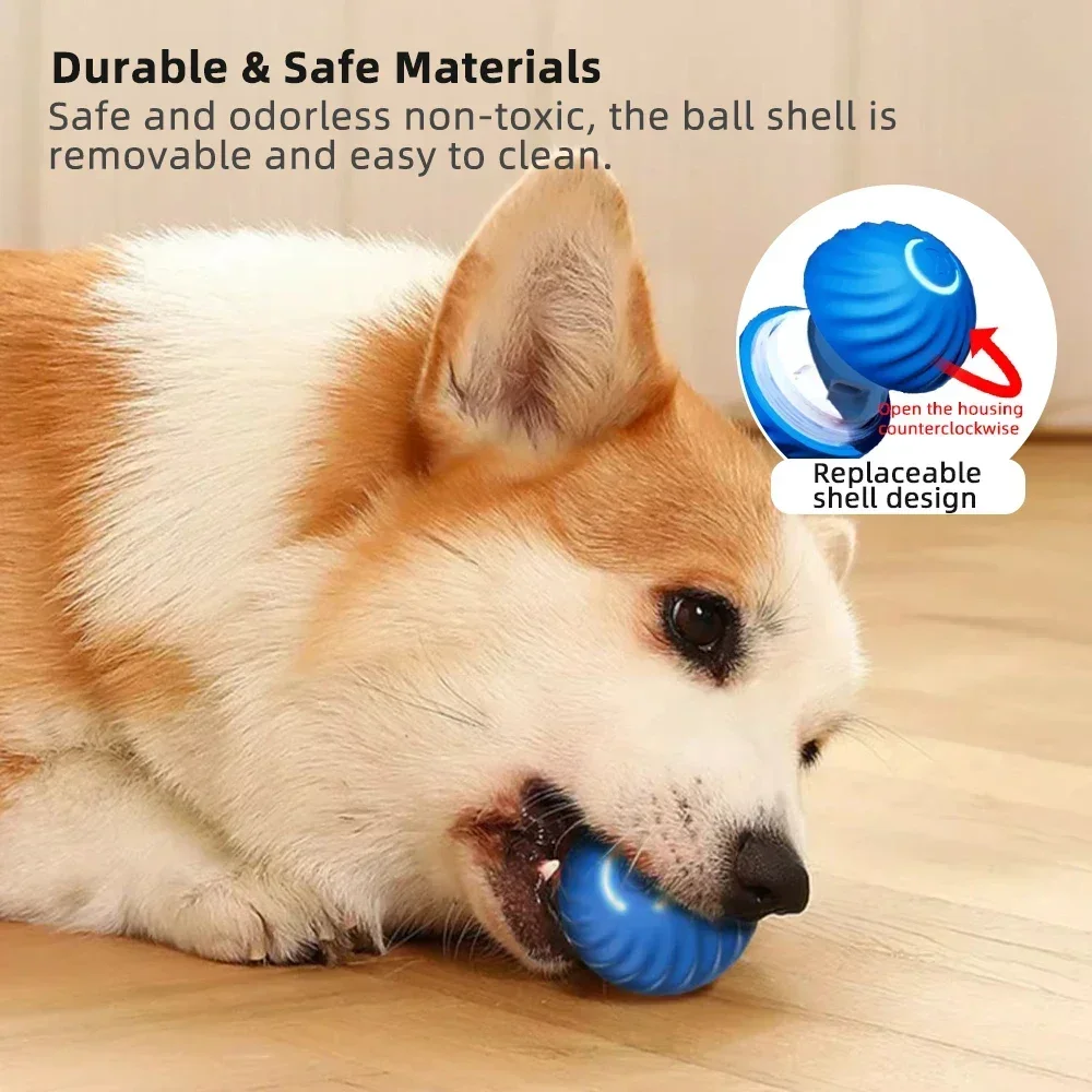 Pet Toy Ball Electronic Interactive Dog Toy Ball Electronic Interactive Smart Moving Gravity Jumping Pet Products Rechargeable Pet Toy Ball Electronic Interactive Dog Toy Ball Electronic Interactive Smart Moving Gravity Jumping Pet Products Rechargeable
