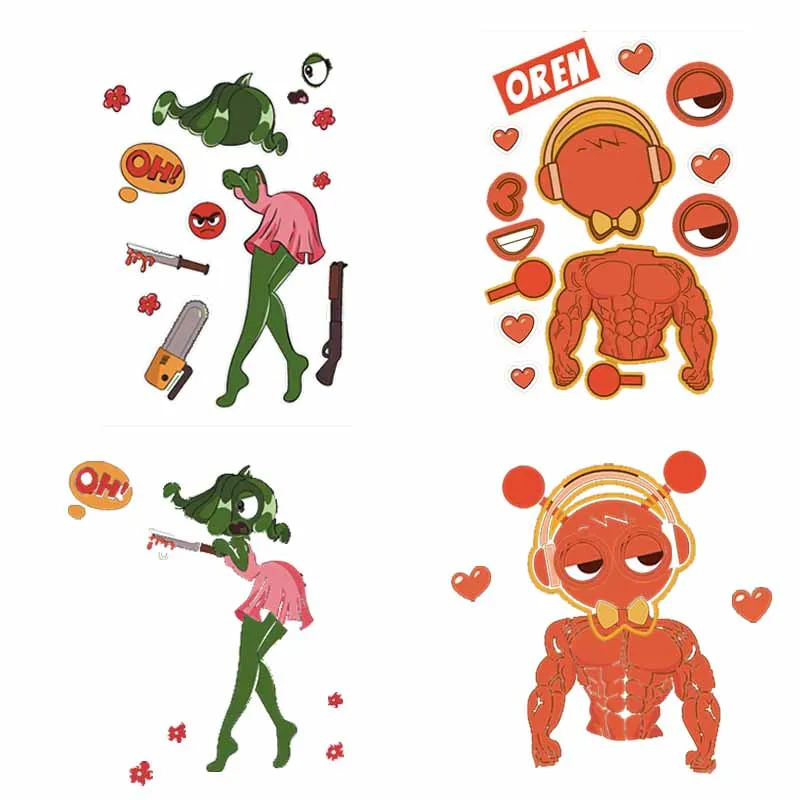 10 Sheets Sprunki Stickers Make A Face Puzzle Stickers Cartoon Parent-child Interactive Puzzle Ledger DIY Face Stickers Kid Gift 10 Sheets Sprunki Stickers Make A Face Puzzle Stickers Cartoon Parent-child Interactive Puzzle Ledger DIY Face Stickers Kid Gift