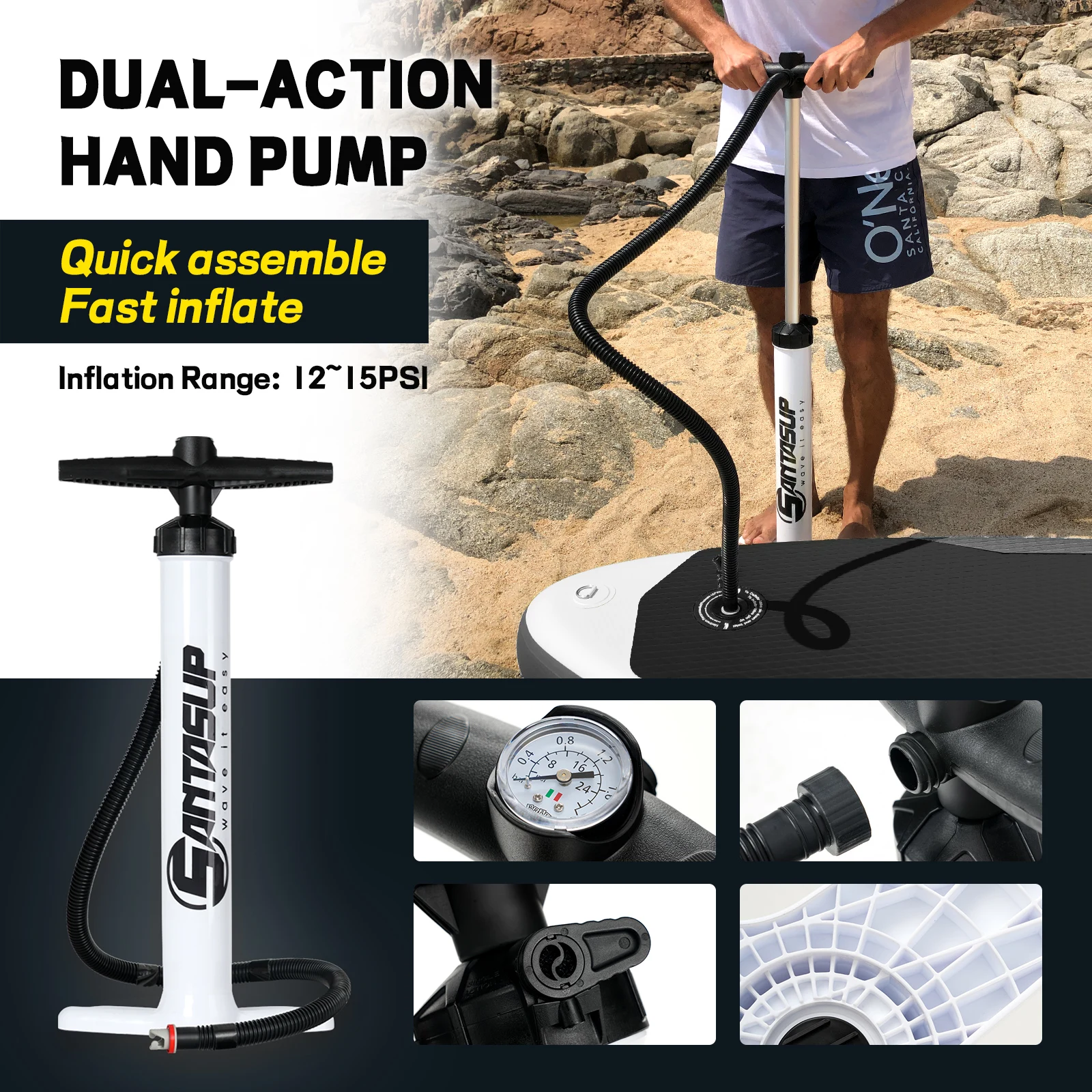 Inflatable Paddle Board for Beginner, Non-Slip Professional Surfboard with Pump Backpack Accessories, SUP Water Skiing Inflatable Paddle Board for Beginner, Non-Slip Professional Surfboard with Pump Backpack Accessories, SUP Water Skiing