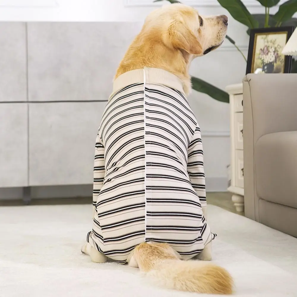 Pet Dog Jumpsuit Full Cover Dog Recovery Suit After Surgery Anti Shedding Bodysuit Pet Claming Pajamas Small Medium Large Dog