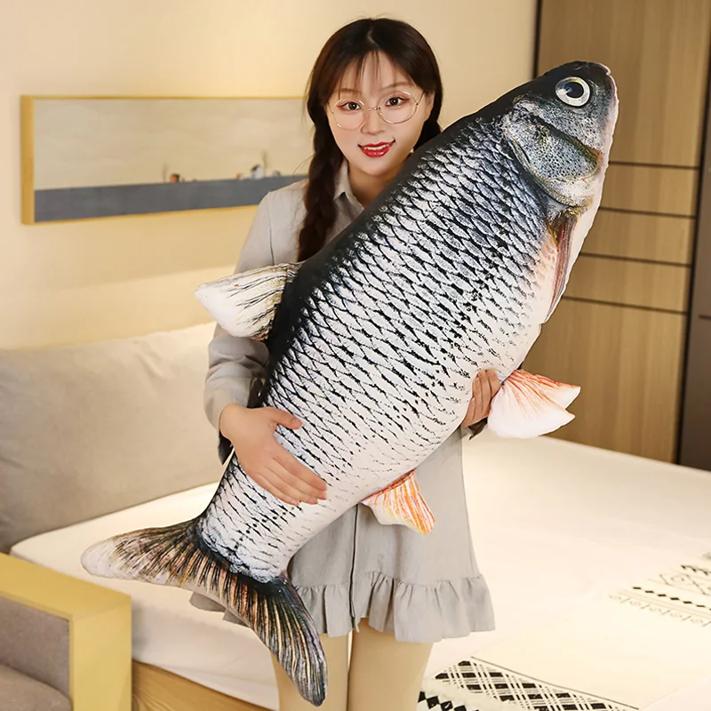 1pc 40/60cm 3D Simulation Gold Fish Plush Toys Stuffed Soft Animal Carp Plush Pillow Creative Sofa Pillow Cushion Gift Kids Toy 1pc 40/60cm 3D Simulation Gold Fish Plush Toys Stuffed Soft Animal Carp Plush Pillow Creative Sofa Pillow Cushion Gift Kids Toy
