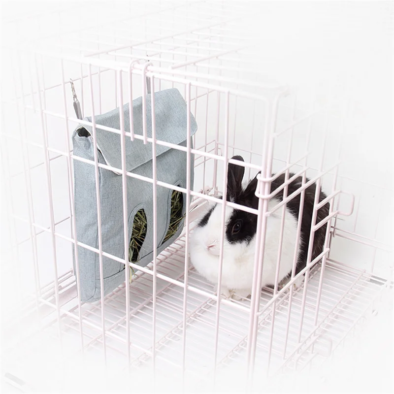 Hanging Pouch Feeder Hay Bag Holder Feeding Dispenser Container for Rabbit Guinea Pig Small Animals Pet Hanging Pouch Feeder Hay Bag Holder Feeding Dispenser Container for Rabbit Guinea Pig Small Animals Pet