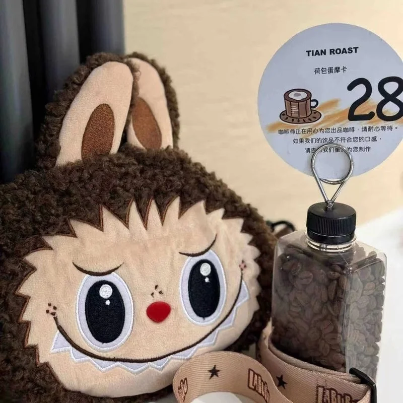 Pop Labubu Mart Urban Amusement Park Limited Edition Cartoon Cute Animals Plush Fur Large Capacity Crossbody Bag Female Bag Pop Labubu Mart Urban Amusement Park Limited Edition Cartoon Cute Animals Plush Fur Large Capacity Crossbody Bag Female Bag