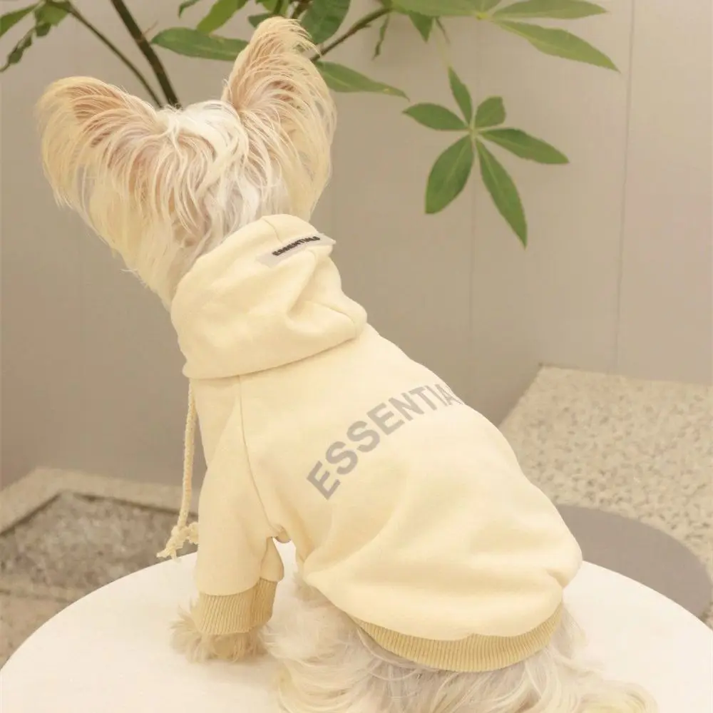 Polyester/Plush Thickened Warm Dog Sweater Soft Comfortable Dog Hoodie Sweatshirt Warm Two-legged Puppy Coat Outdoor Polyester/Plush Thickened Warm Dog Sweater Soft Comfortable Dog Hoodie Sweatshirt Warm Two-legged Puppy Coat Outdoor