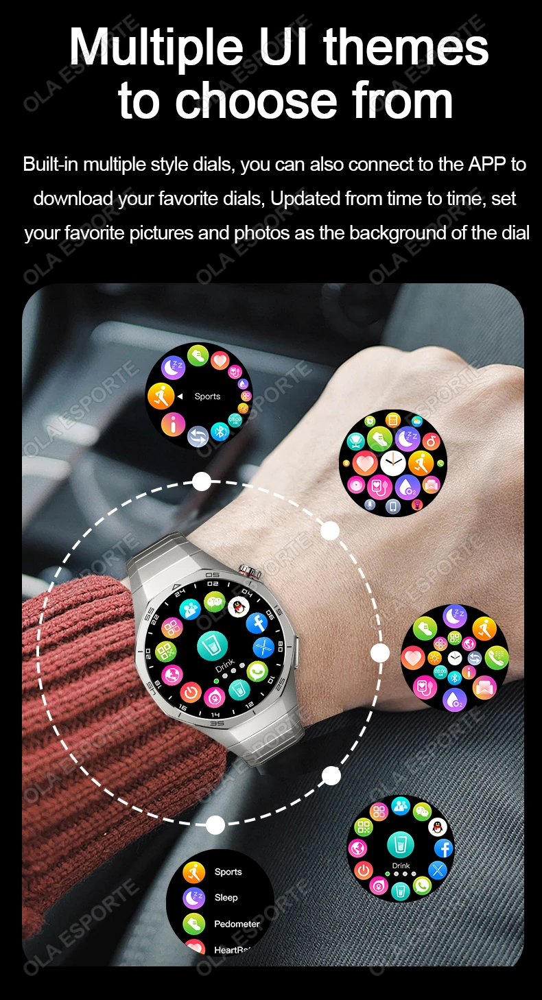 Watch 5 Pro Smart Watch for Huawei GT 5 Pro Smartwatch Gift Sport Watches Men Women Bluetooth Phone Call WristWatch GPS Band NEW Watch 5 Pro Smart Watch for Huawei GT 5 Pro Smartwatch Gift Sport Watches Men Women Bluetooth Phone Call WristWatch GPS Band NEW