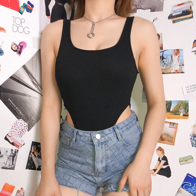 2022 Jumpsuit Overalls For Women Cotton Bodysuit Body Strap Bodycon Gothic Summer 2019 Holiday Party Female Romper Swimwear 2022 Jumpsuit Overalls For Women Cotton Bodysuit Body Strap Bodycon Gothic Summer 2019 Holiday Party Female Romper Swimwear