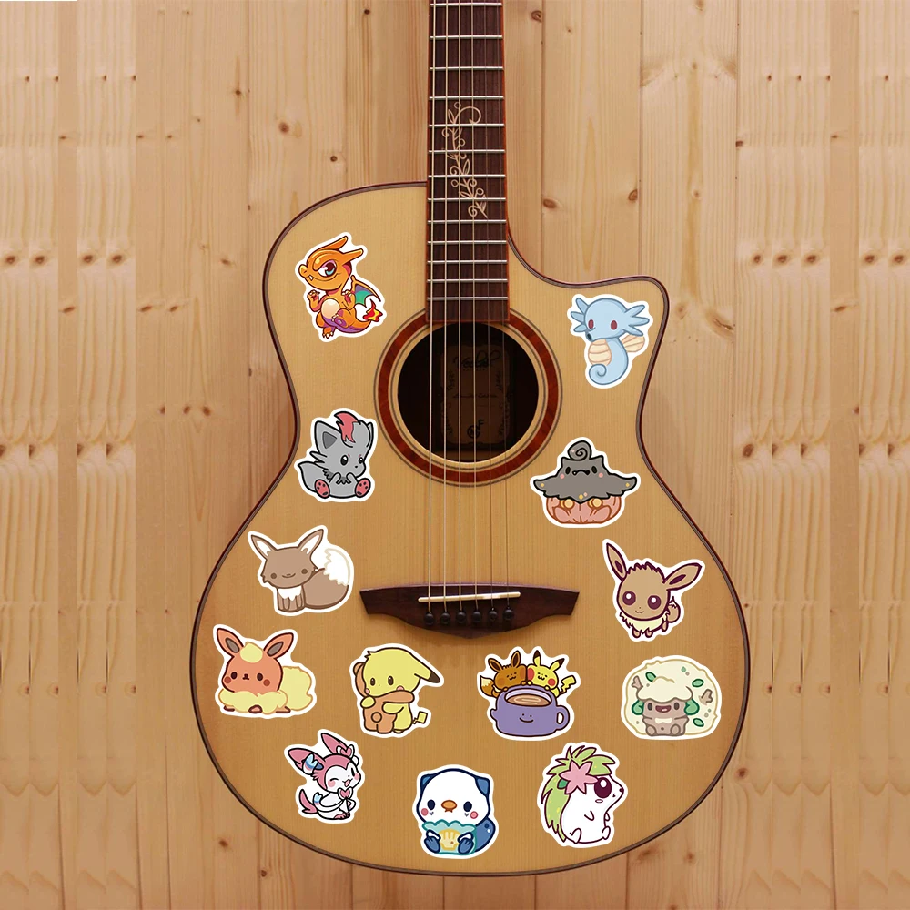 10/25/50pcs Kawaii Pokemon Anime Stickers Pikachu Stickers Laptop Suitcase Skateboard Guitar Cartoon Stickers Kid Gift Toys 10/25/50pcs Kawaii Pokemon Anime Stickers Pikachu Stickers Laptop Suitcase Skateboard Guitar Cartoon Stickers Kid Gift Toys