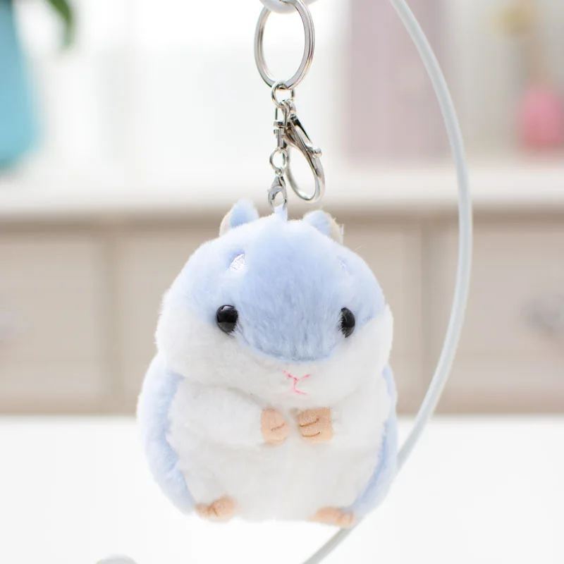 Plush Toys Animal Children toys key chain Stuffed 10cm Hamster pendant Kawaii Dolls Kids Child Christmas Gifts bag Doll For baby Plush Toys Animal Children toys key chain Stuffed 10cm Hamster pendant Kawaii Dolls Kids Child Christmas Gifts bag Doll For baby