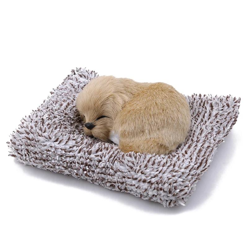 Car Stuffed Toys Lovely Simulation Animal Plush Sleeping Dogs Toy Kids For Car Interior Decor Accessories Car Stuffed Toys Lovely Simulation Animal Plush Sleeping Dogs Toy Kids For Car Interior Decor Accessories