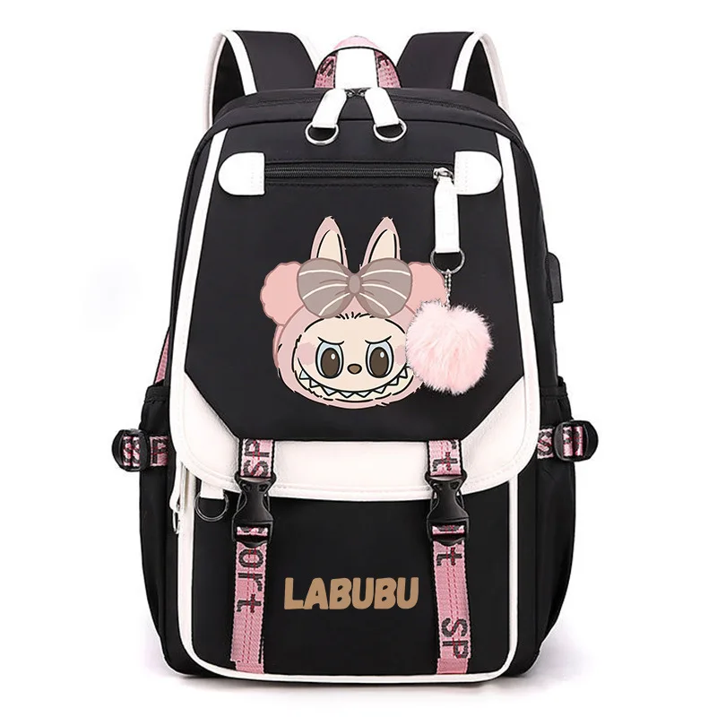 Labubu Anime Backpack Cosplay Unisex Students School Bag Cartoon Bookbag Laptop Travel Rucksack Outdoor Bag Labubu Anime Backpack Cosplay Unisex Students School Bag Cartoon Bookbag Laptop Travel Rucksack Outdoor Bag