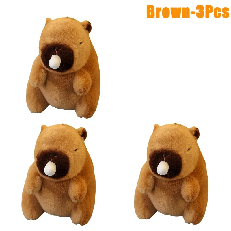 1-20Pcs Spit Bubble Capybara Plush Keychain Water Guinea Pig Doll Doll Pendant Student Backpack Charm Cute Car Key Chain Charm 1-20Pcs Spit Bubble Capybara Plush Keychain Water Guinea Pig Doll Doll Pendant Student Backpack Charm Cute Car Key Chain Charm