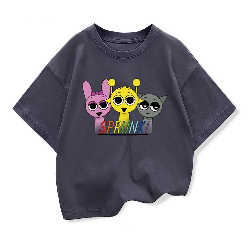 Summer New Sprunki T Shirt Baby Clothes Boys Girls Cartoon Cotton Clothing Toddler Summer Anime Infant Short Sleeve Tees Gift Summer New Sprunki T Shirt Baby Clothes Boys Girls Cartoon Cotton Clothing Toddler Summer Anime Infant Short Sleeve Tees Gift