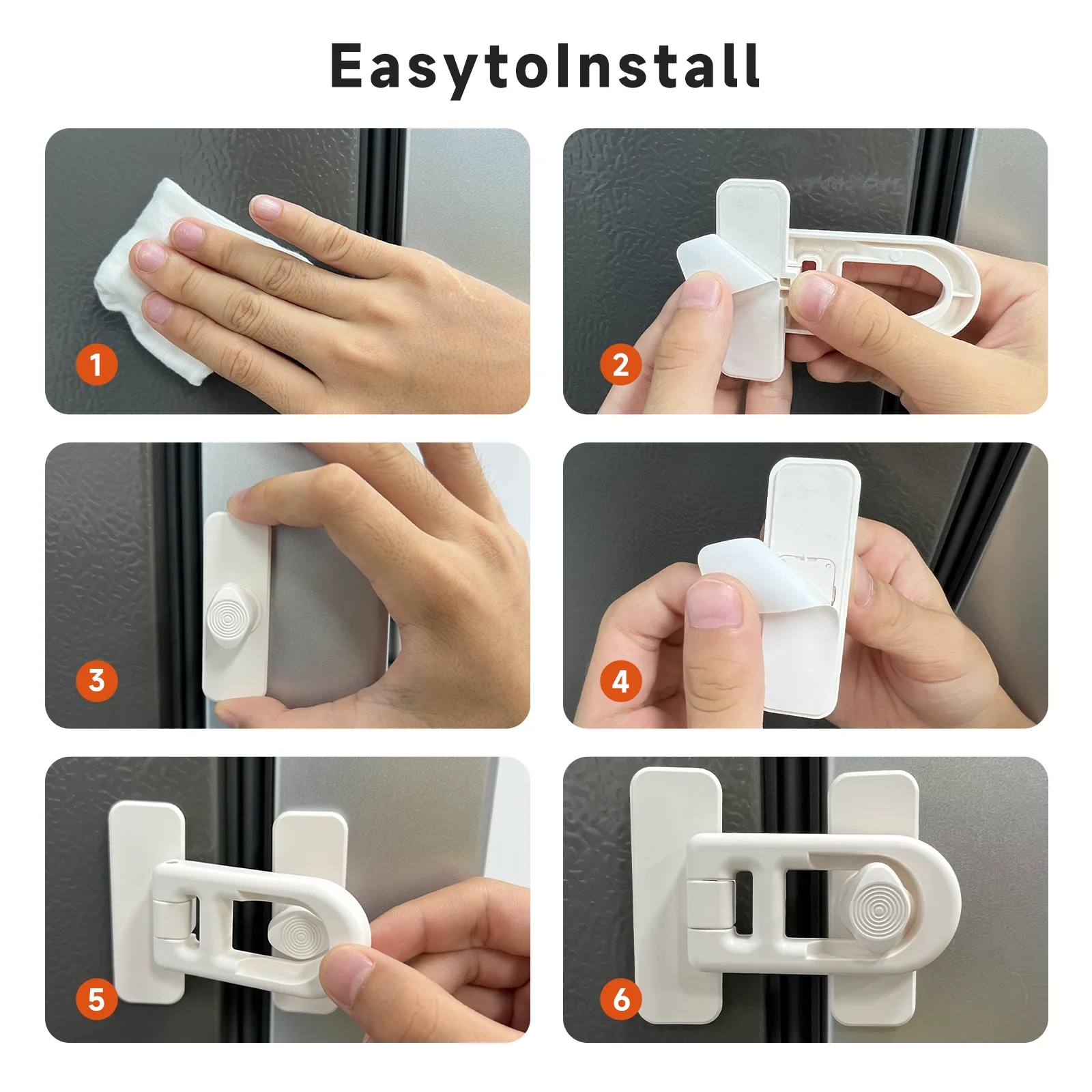 Child Safety Fridge lock Single-Door Refrigerator Door Stopper Baby Protection Kids Safety Care Freezer Lock Child Safety Fridge lock Single-Door Refrigerator Door Stopper Baby Protection Kids Safety Care Freezer Lock