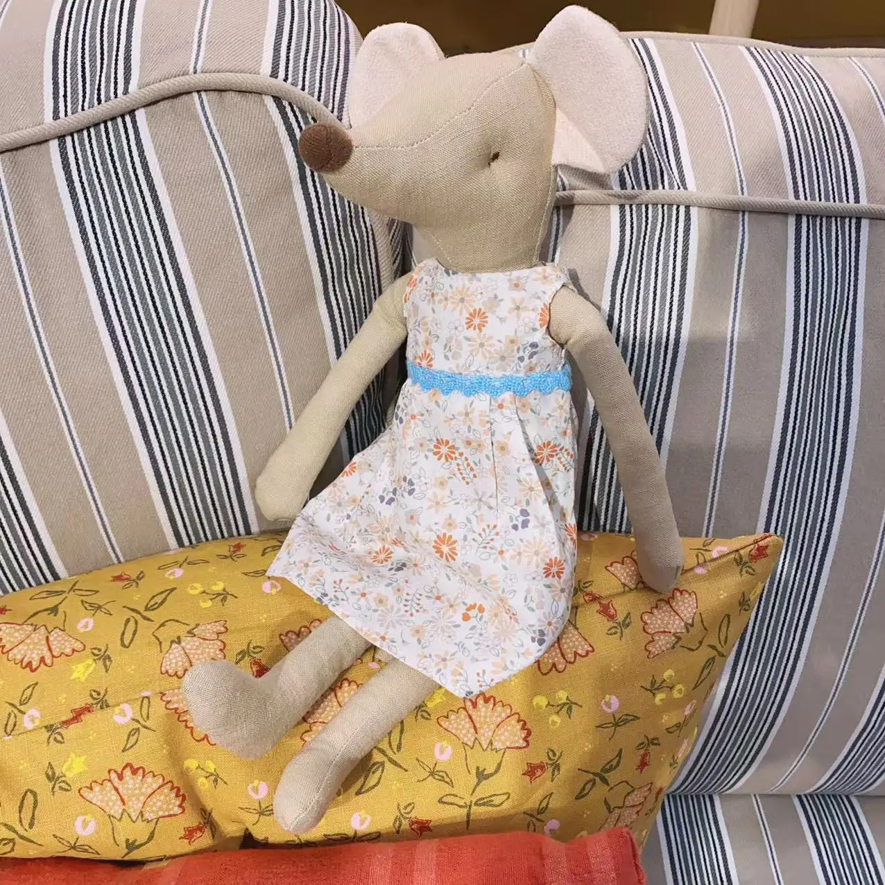 Stuffed Animal Mouse Dolls With Skirt Home Decoration Plush Mouse Toy for Children Spleeping Mate Room Ornament Stuffed Animal Mouse Dolls With Skirt Home Decoration Plush Mouse Toy for Children Spleeping Mate Room Ornament