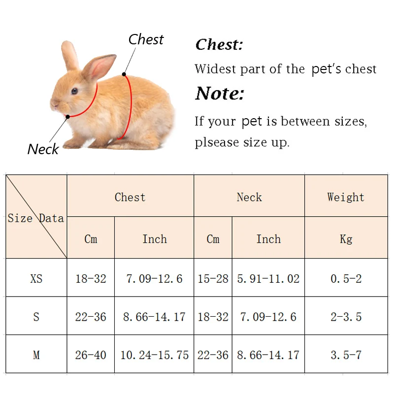 Cute Angel Wing Pet Rabbit Harness and Leash for Cats Rabbits Personalized Rabbit Harnesses Bunny Accessories Hamster Clothes Cute Angel Wing Pet Rabbit Harness and Leash for Cats Rabbits Personalized Rabbit Harnesses Bunny Accessories Hamster Clothes