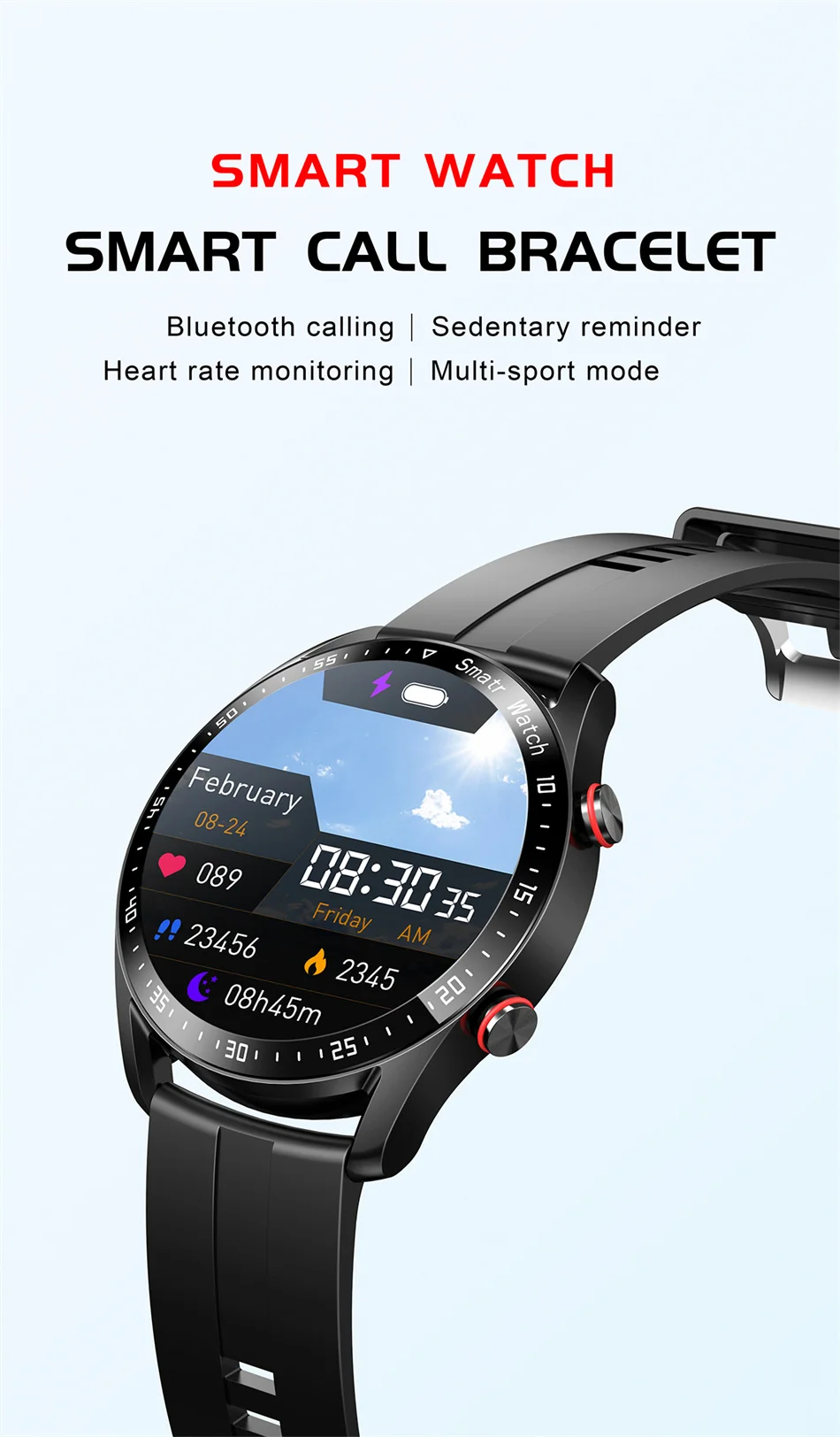 2024 New Bluetooth Call Smart Watch Men 360*360 HD Display Heart Rate Fitness Tracker ECG+PPG Business Smartwatches For Huawei 2024 New Bluetooth Call Smart Watch Men 360*360 HD Display Heart Rate Fitness Tracker ECG+PPG Business Smartwatches For Huawei