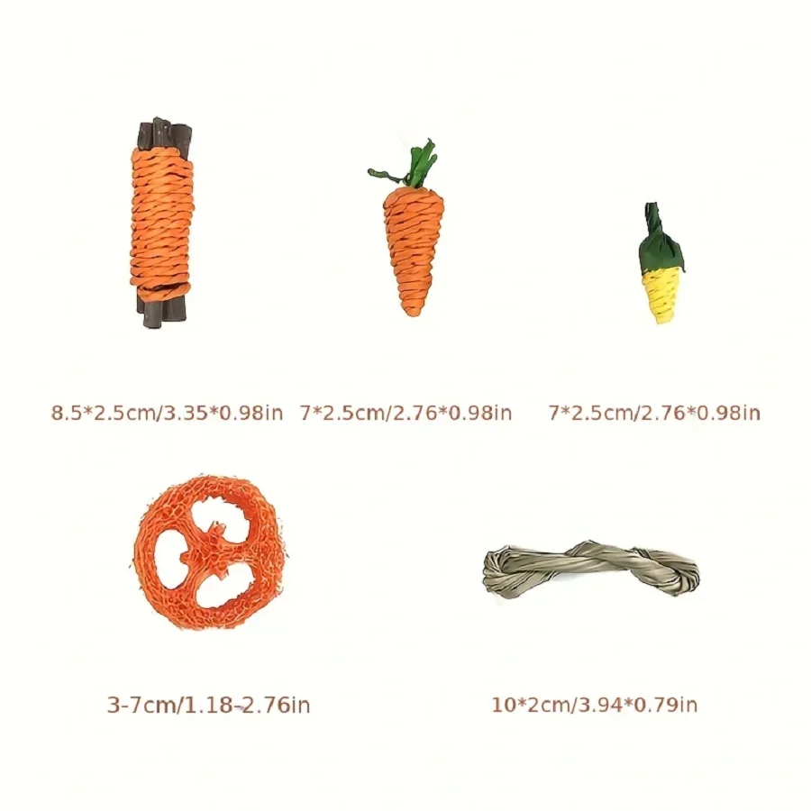 Pet Rabbit Guinea Pig Dragon Cat Fun Toy Hamster Rabbit Rabbit Tooth Grinding Set Pet Tooth Grinding Snacks Pet Rabbit Guinea Pig Dragon Cat Fun Toy Hamster Rabbit Rabbit Tooth Grinding Set Pet Tooth Grinding Snacks