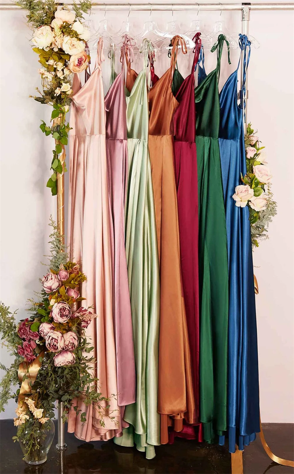 Burgundy Satin Beach Maxi Women Dress for Christmas Sexy Side Slit Adjustable Straps Evening Prom Dress Cheap Bridesmaid Dresses Burgundy Satin Beach Maxi Women Dress for Christmas Sexy Side Slit Adjustable Straps Evening Prom Dress Cheap Bridesmaid Dresses