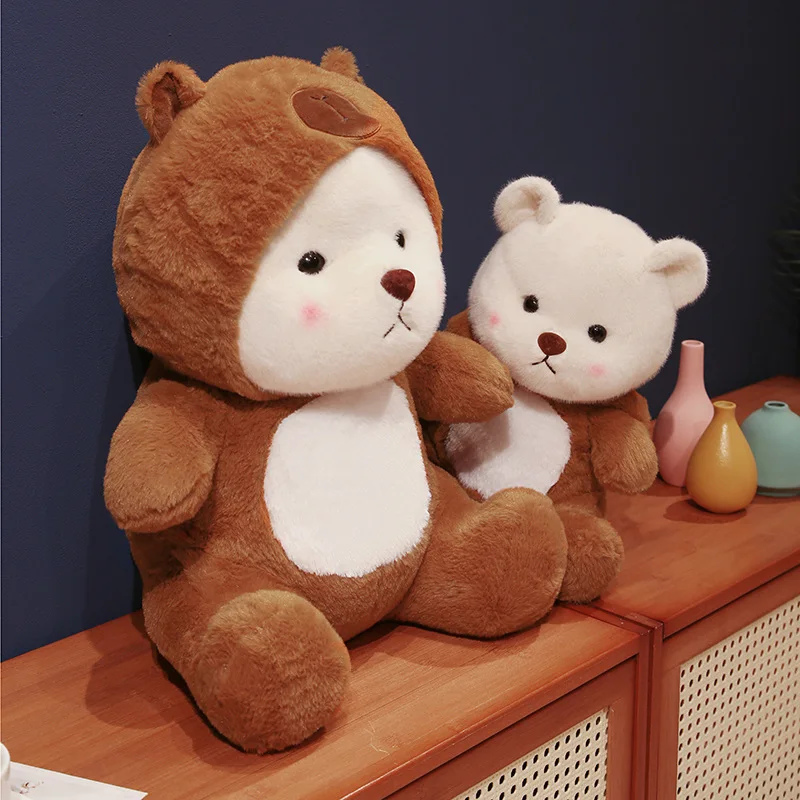 Kawaii Giant Bear Cosplay Panda Doll Creative Plush Toy Cartoon Zoo Animal Plushie Throw Pillow Birthday Xmas Gift Home Decor Kawaii Giant Bear Cosplay Panda Doll Creative Plush Toy Cartoon Zoo Animal Plushie Throw Pillow Birthday Xmas Gift Home Decor