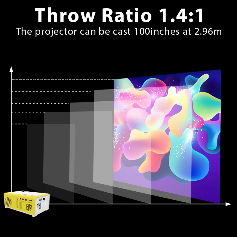 TAIDU M1 Mini Portable Projector 30 Ansi 320X240P Home Theater Outdoor Movies Children's Toys Halloween Gifts LED Mini Projector TAIDU M1 Mini Portable Projector 30 Ansi 320X240P Home Theater Outdoor Movies Children's Toys Halloween Gifts LED Mini Projector