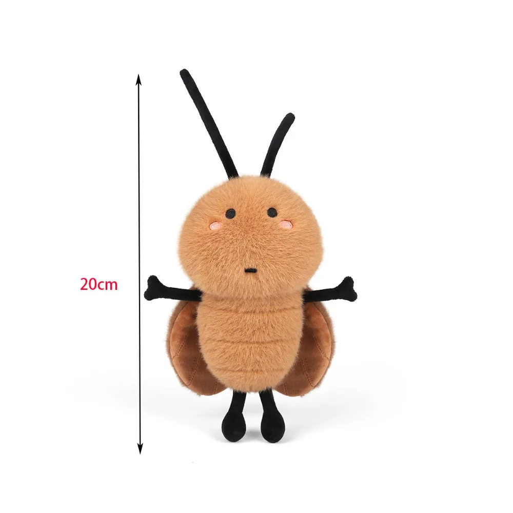 Creative Cockroach Doll Cute Funny Plush Toys Funny Cockroaches Birthday Present Pendant Home Decoration