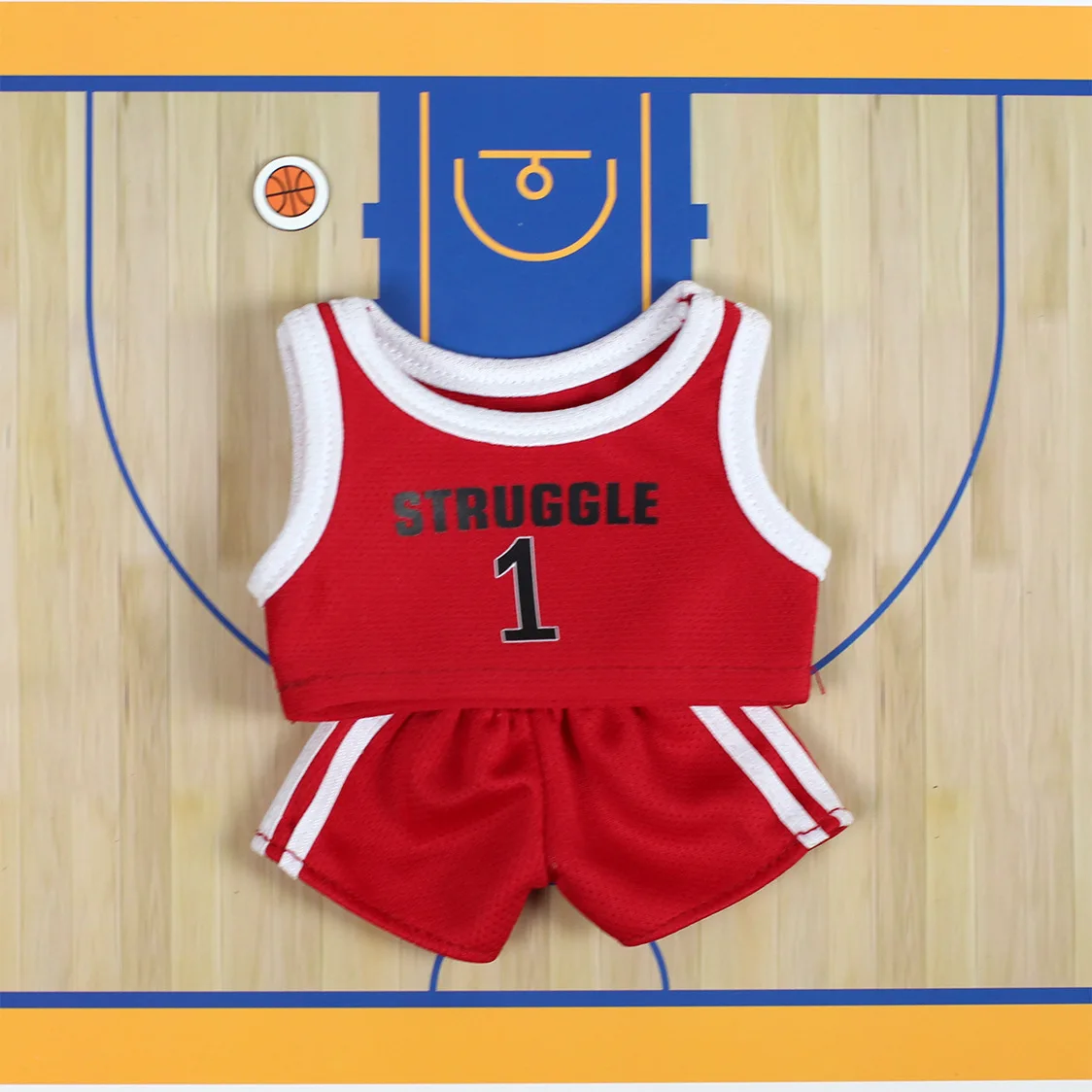Labuibu Only Selling Clothes 17cm First Second Generation Labubu Basketball Clothes Cute Doll Decoration Handmade Doll Clothes Labuibu Only Selling Clothes 17cm First Second Generation Labubu Basketball Clothes Cute Doll Decoration Handmade Doll Clothes