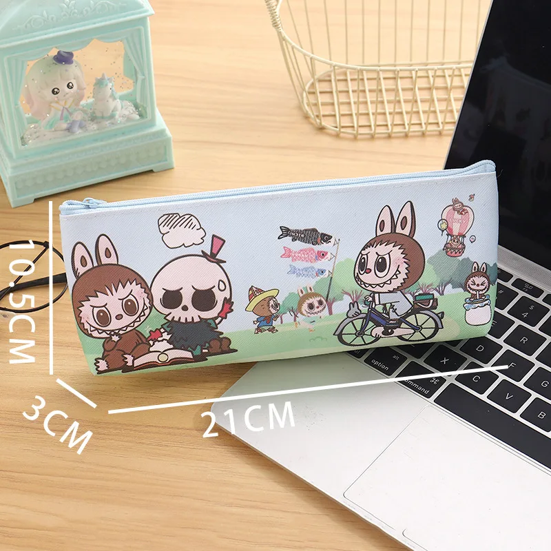 Cartoon Cute Labubu Stationery Bag Toy Kawaii Student Supplies Pencil Box Coin Wallet Cosmetics Bag Storage Bag Children's Gifts Cartoon Cute Labubu Stationery Bag Toy Kawaii Student Supplies Pencil Box Coin Wallet Cosmetics Bag Storage Bag Children's Gifts