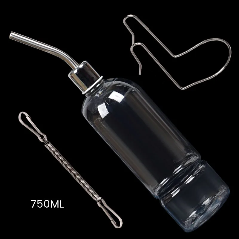 180/350/750ML Plastic Rabbit Drinking Bottle Hamster Cage Water Bottle Dispenser For Bunny Guinea Pig Squirrel Small Pet Feeder 180/350/750ML Plastic Rabbit Drinking Bottle Hamster Cage Water Bottle Dispenser For Bunny Guinea Pig Squirrel Small Pet Feeder