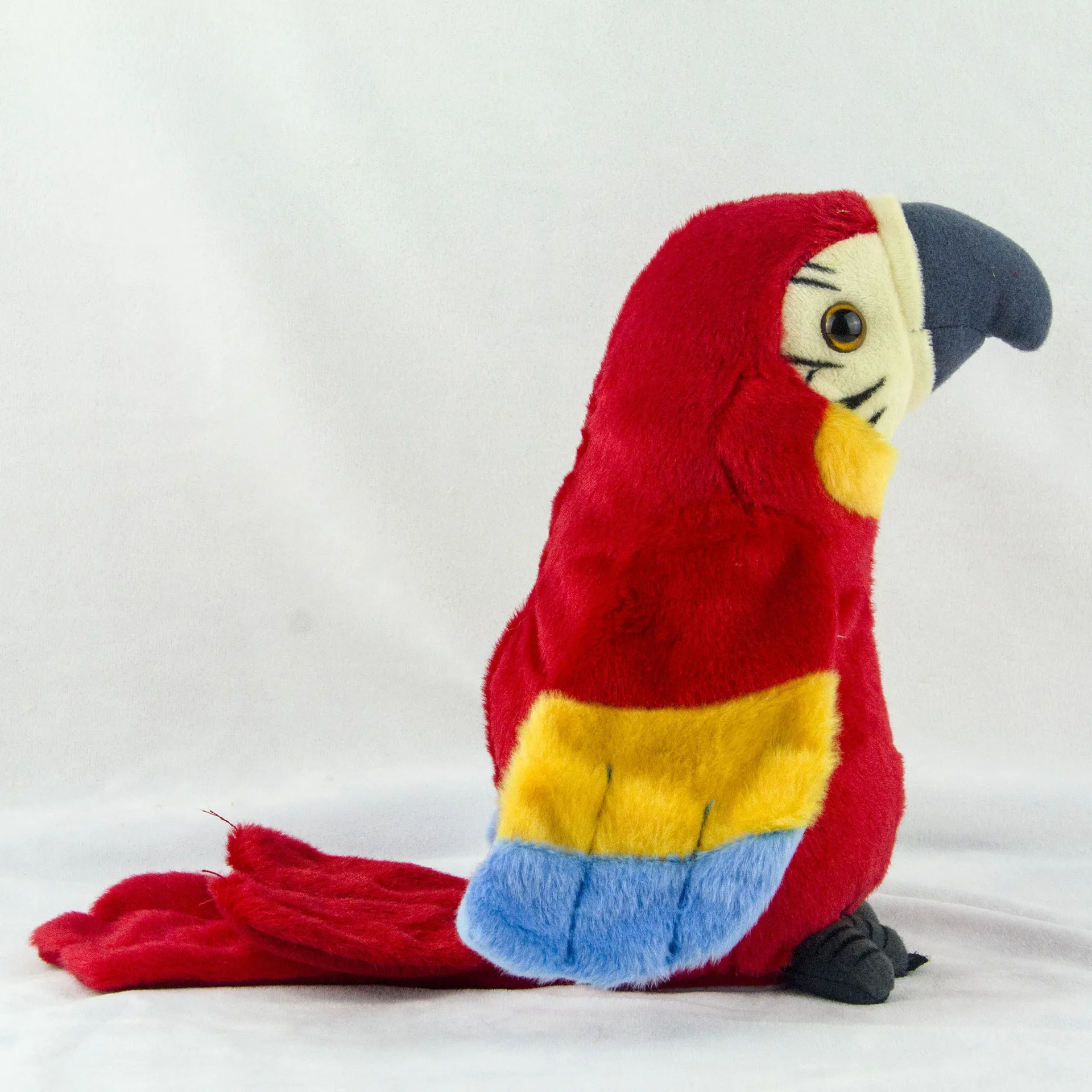 Talking Macaw Parrot Repeat What You Say Stuffed Animal Plush Toy Electronic Record Animated Bird Speaking Parrot Pet Plush Toys Talking Macaw Parrot Repeat What You Say Stuffed Animal Plush Toy Electronic Record Animated Bird Speaking Parrot Pet Plush Toys
