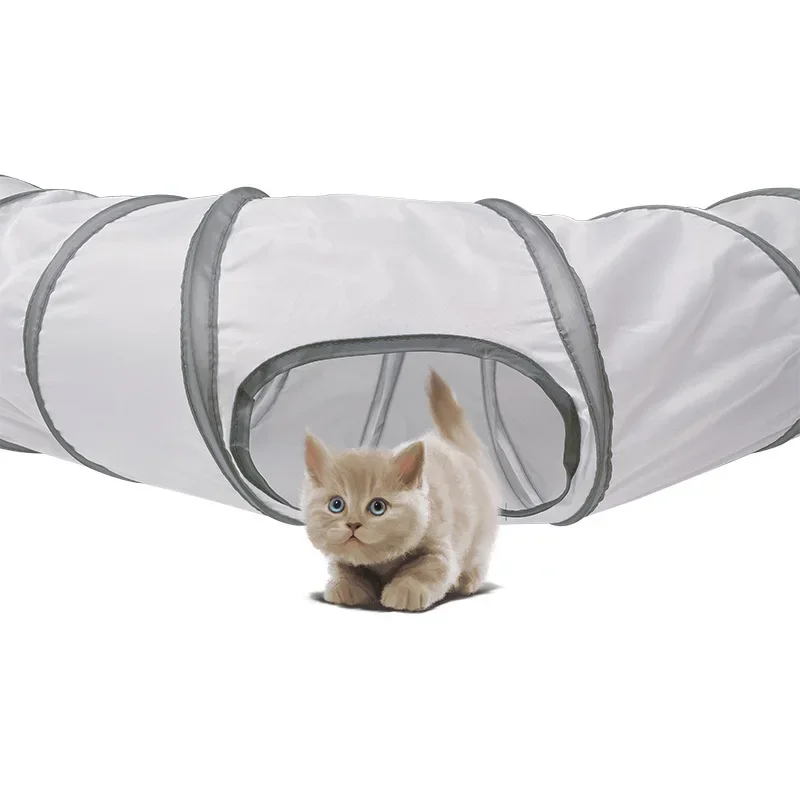 Cats Tunnel Foldable Pet Cat Toys Kitten Pet Training Interactive Fun Toy Tunnel Bored For Puppy Kitten Rabbit Play Tunnel Tube Cats Tunnel Foldable Pet Cat Toys Kitten Pet Training Interactive Fun Toy Tunnel Bored For Puppy Kitten Rabbit Play Tunnel Tube