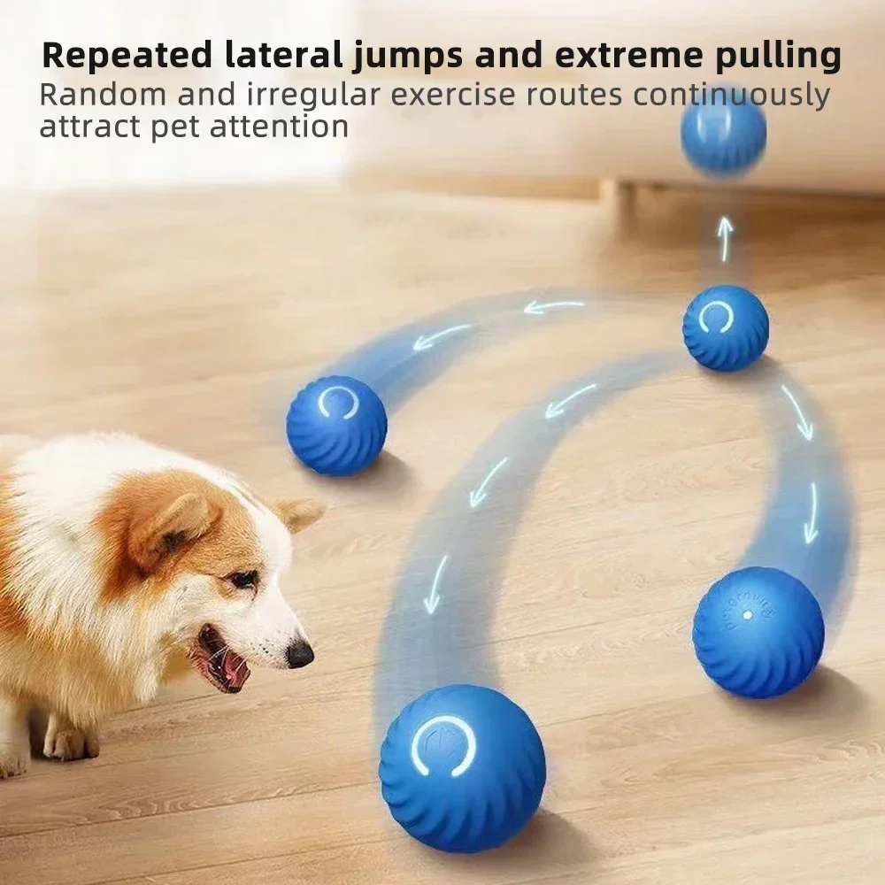 Pet Toy Ball Electronic Interactive Dog Toy Ball Electronic Interactive Smart Moving Gravity Jumping Pet Products Rechargeable Pet Toy Ball Electronic Interactive Dog Toy Ball Electronic Interactive Smart Moving Gravity Jumping Pet Products Rechargeable