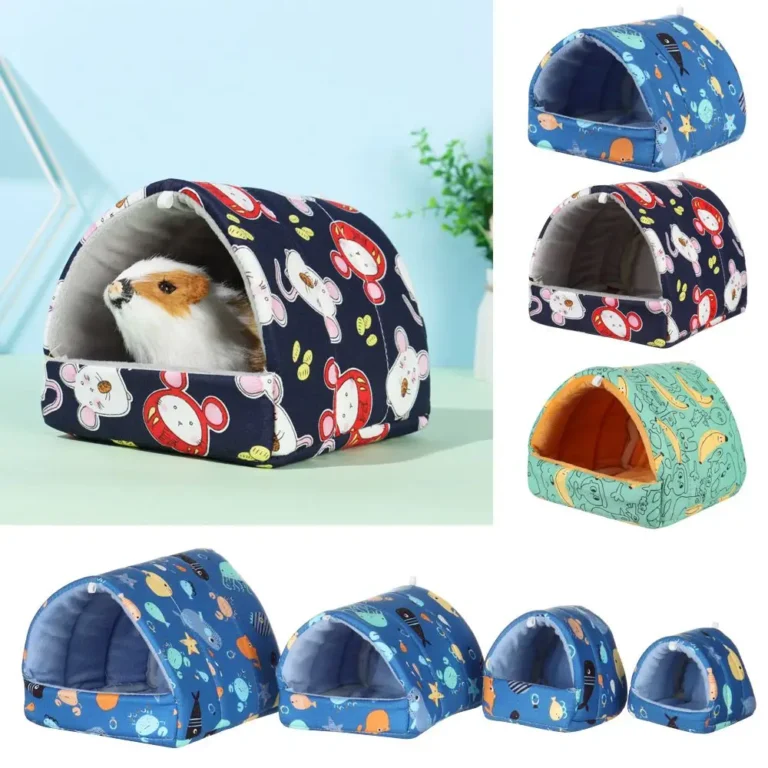 Tassel Strip Pet Tent Hideout Hideaway Guinea Pig Hamster Hedgehog Hammock Curtain Small Pets Hanging Bed Corner Nest Mat House