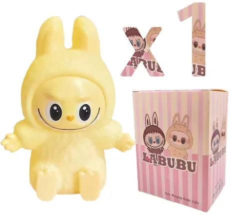 Cute and charming LABUBU rabbit night light - Soft lighting, rabbit style night light, decoration enthusiast, children's gift Cute and charming LABUBU rabbit night light - Soft lighting, rabbit style night light, decoration enthusiast, children's gift