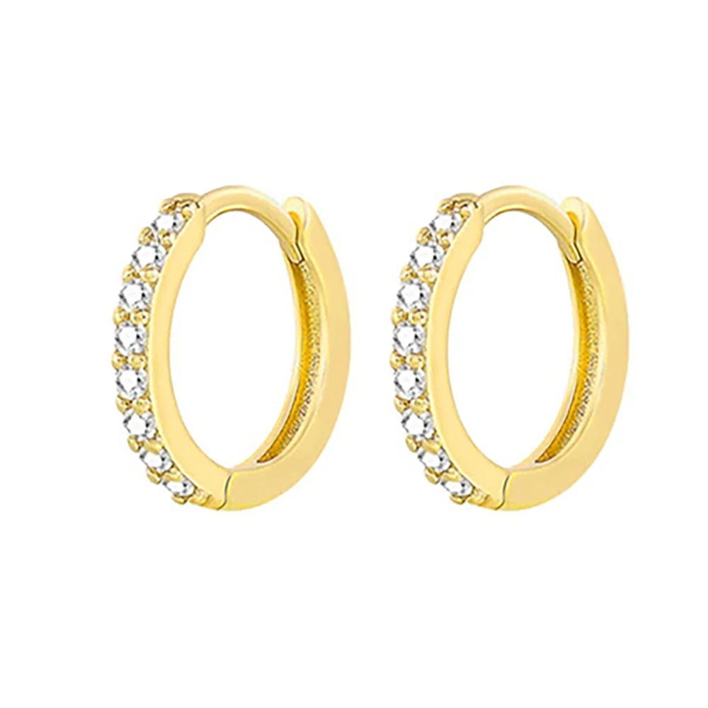 ANENJERY 2PCS Rainbow Little Huggies Hoop Earrings for Women Girl Cartilage Small Piercing Tragus Circle Men Jewelry ANENJERY 2PCS Rainbow Little Huggies Hoop Earrings for Women Girl Cartilage Small Piercing Tragus Circle Men Jewelry
