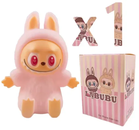 Cute and charming LABUBU rabbit night light - Soft lighting, rabbit style night light, decoration enthusiast, children's gift Cute and charming LABUBU rabbit night light - Soft lighting, rabbit style night light, decoration enthusiast, children's gift
