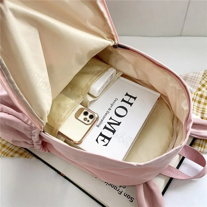 Labubu Cute Backpack Women Bags Men Cartoon Anime Graphic Print Schoolbags Large Capacity Portable Backpacks Birthday Party Gift Labubu Cute Backpack Women Bags Men Cartoon Anime Graphic Print Schoolbags Large Capacity Portable Backpacks Birthday Party Gift