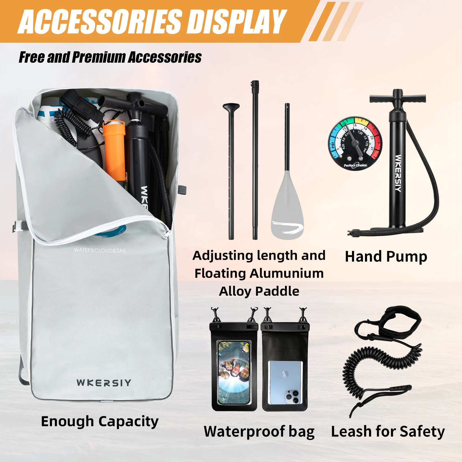 3.2M Inflatable Stand Up Paddle Board SUP Board with Removable Fin for Adults/ Kids 3.2M Inflatable Stand Up Paddle Board SUP Board with Removable Fin for Adults/ Kids