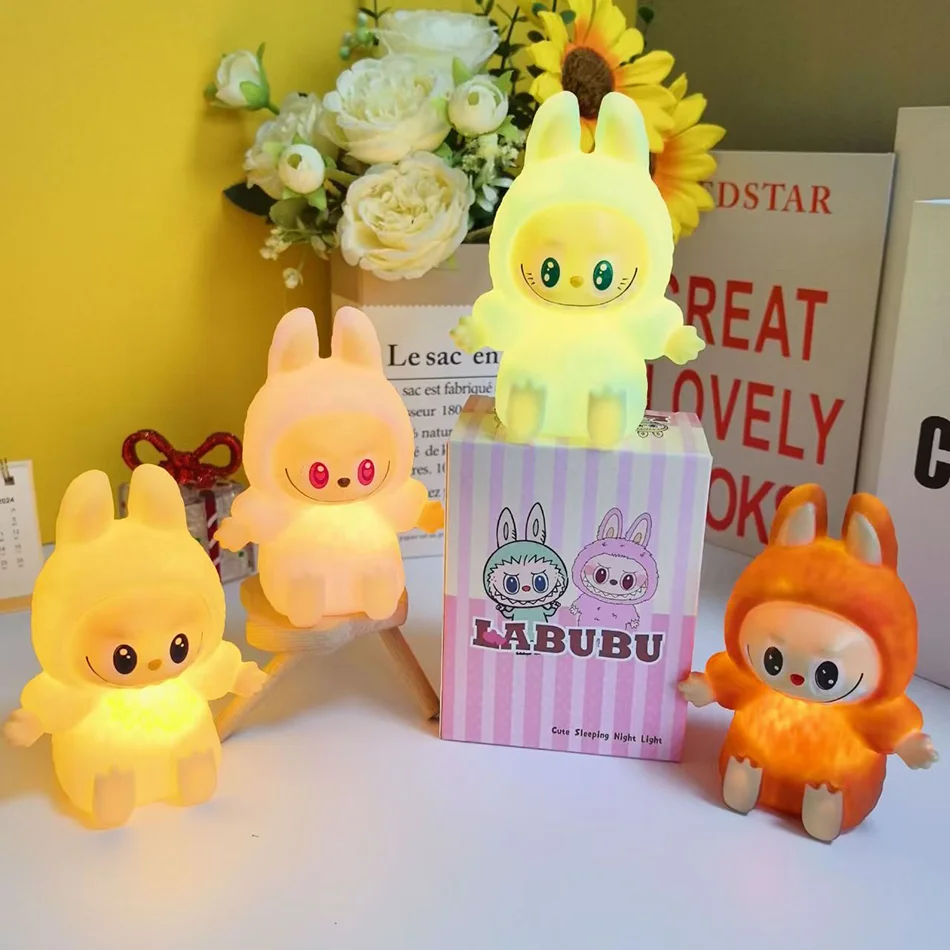 Cute and charming LABUBU rabbit night light - Soft lighting, rabbit style night light, decoration enthusiast, children's gift Cute and charming LABUBU rabbit night light - Soft lighting, rabbit style night light, decoration enthusiast, children's gift