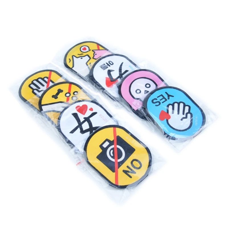 Pet Social Identification Labels Tear Resistant Dog Social Recognition Decals for Enthusiasts Easily Apply for Dress Up