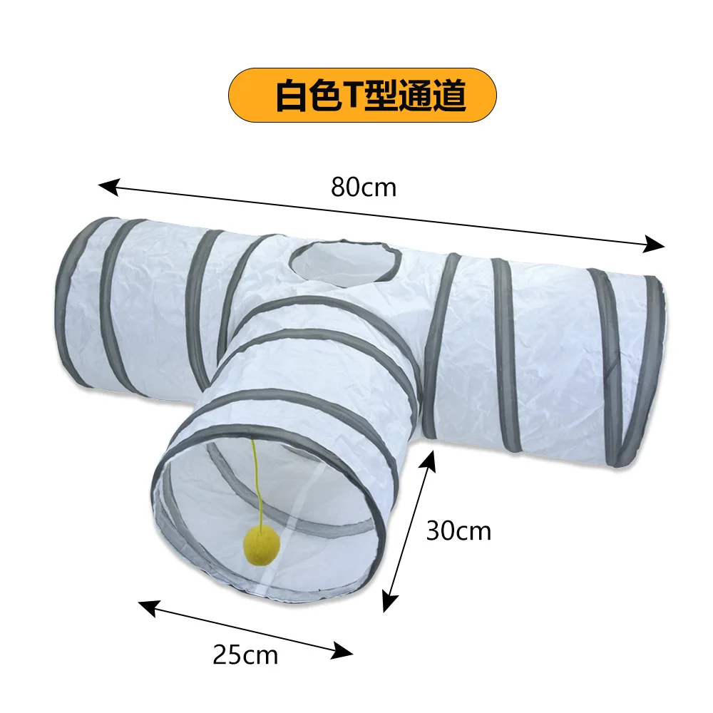 Cats Tunnel Foldable Pet Cat Toys Kitten Pet Training Interactive Fun Toy Tunnel Bored For Puppy Kitten Rabbit Play Tunnel Tube Cats Tunnel Foldable Pet Cat Toys Kitten Pet Training Interactive Fun Toy Tunnel Bored For Puppy Kitten Rabbit Play Tunnel Tube